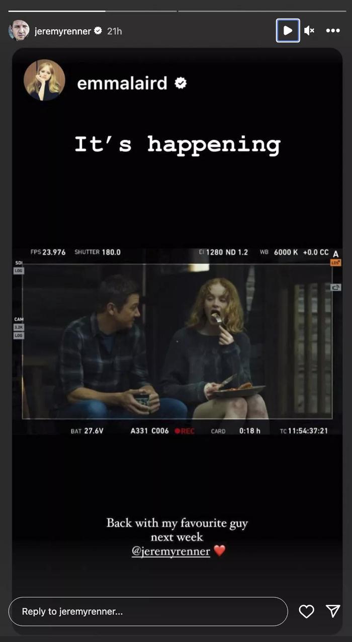 Ein Jahr nach SchneepflugUnfall Jeremy Renner